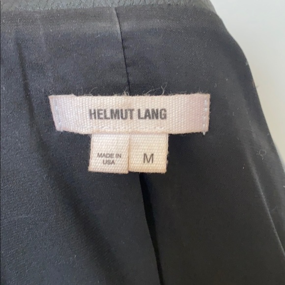 Helmut Lang Peak Cropped Biker Jacket - Picture 6 of 8